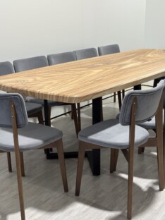 Стол кухонный обеденный евро дизайнерский лофт THETABLE RU 250х100 8.13/3.1 Стол кухонный обеденный евро дизайнерский лофт THETABLE RU 250х100 8.13/3.1