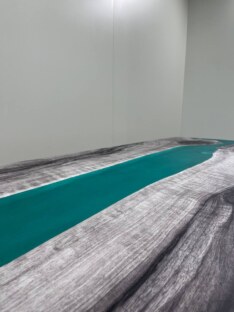 Стол письменный прямоугольный дизайнерский лофт THETABLE RU 180х80 3.43/2.2