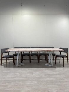 Стол кухонный обеденный евро дизайнерский лофт THETABLE RU 160х80 6.6/1.2