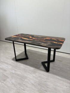 Стол кухонный обеденный прямоугольный дизайнерский лофт THETABLE RU 200х90 4.11/3.1 Стол кухонный обеденный прямоугольный дизайнерский лофт THETABLE RU 200х90 4.11/3.1