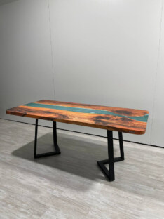 Стол кухонный обеденный прямоугольный дизайнерский лофт THETABLE RU 250х90 3.48/1.1 Стол кухонный обеденный прямоугольный дизайнерский лофт THETABLE RU 250х90 3.48/1.1