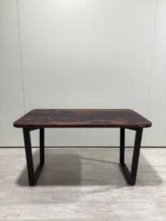 Стол кухонный обеденный прямоугольный дизайнерский лофт THETABLE RU 120х80 4.21/2.1