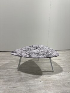 Стол журнальный медиатор дизайнерский лофт THETABLE RU 89х66 2.49/8.2-3