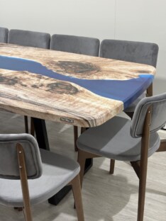 Стол кухонный обеденный евро дизайнерский лофт THETABLE RU 250х100 3.32/2.1