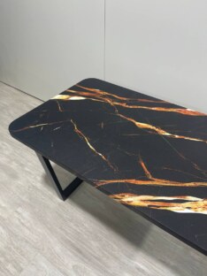 Стол компьютерный с вырезом дизайнерский лофт THETABLE RU 180х80 3.18/2.1 Стол компьютерный с вырезом дизайнерский лофт THETABLE RU 180х80 3.18/2.1