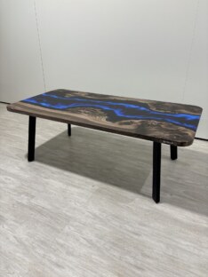 Стол журнальный прямоугольный дизайнерский лофт THETABLE RU 140х80 4.8/5.1