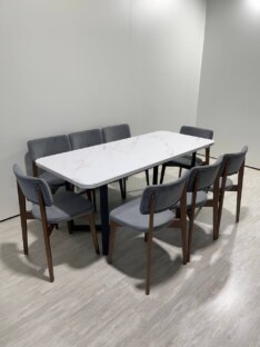 Стол кухонный обеденный прямоугольный дизайнерский лофт THETABLE RU 160х80 2.21/3.1