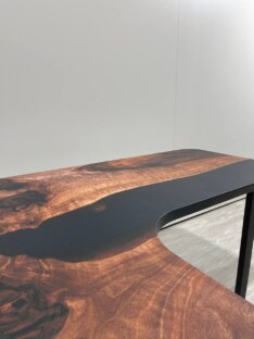 Стол компьютерный угловой дизайнерский лофт THETABLE RU 150х100 3.1/3.1