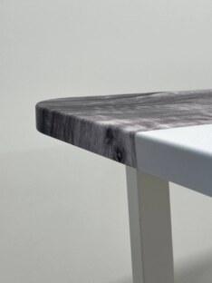 Стол компьютерный с вырезом дизайнерский лофт THETABLE 160х80 3.23/2.2