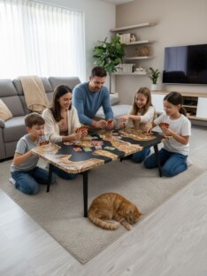 Стол журнальный дизайнерский лофт THETABLE RU 120х80 2.73/7.1