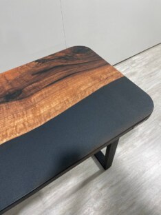 Стол письменный угловой дизайнерский лофт THETABLE RU 120х120 3.1/3.1 Стол письменный угловой дизайнерский лофт THETABLE RU 120х120 3.1/3.1