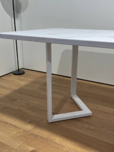 Стол кухонный обеденный прямоугольный дизайнерский лофт THETABLE RU 180х80 2.21/3.2