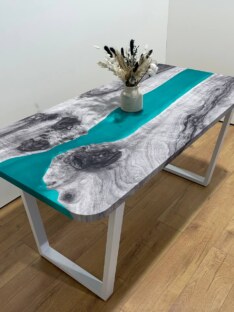 Стол письменный прямоугольный дизайнерский лофт THETABLE RU 160х80 3.43/2.2