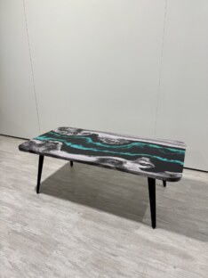 Стол журнальный прямоугольный дизайнерский лофт THETABLE RU 160х80 4.18/7.1