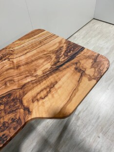 Стол компьютерный с вырезом дизайнерский лофт THETABLE RU 120х80 1.18/2.1 Стол компьютерный с вырезом дизайнерский лофт THETABLE RU 120х80 1.18/2.1