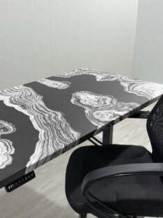 Стол компьютерный с подъемным механизмом дизайнерский лофт THETABLE 180х80 2.72/14.1