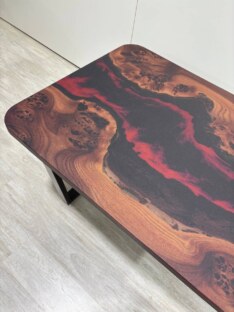 Стол компьютерный прямоугольный дизайнерский лофт THETABLE 140х80 4.21/2.1