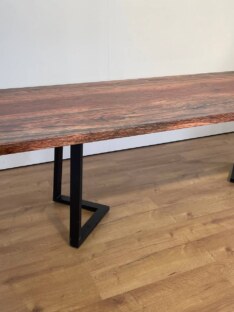 Стол письменный прямоугольный дизайнерский лофт THETABLE 140х80 1.10/1.1