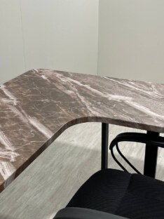 Стол компьютерный угловой дизайнерский лофт THETABLE RU 160х120 2.63/3.1 Стол компьютерный угловой дизайнерский лофт THETABLE RU 160х120 2.63/3.1