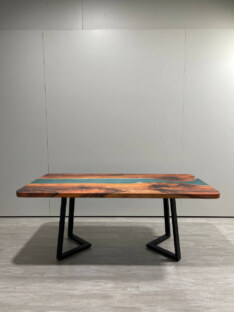 Стол кухонный обеденный прямоугольный дизайнерский лофт THETABLE RU 250х90 3.48/1.1 Стол кухонный обеденный прямоугольный дизайнерский лофт THETABLE RU 250х90 3.48/1.1