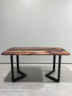 Стол письменный прямоугольный дизайнерский лофт THETABLE RU 120х80 3.8/3.1