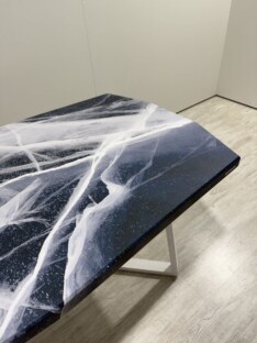 Стол кухонный обеденный дизайнерский лофт THETABLE RU 160х90 2.69/1.2 Стол кухонный обеденный дизайнерский лофт THETABLE RU 160х90 2.69/1.2