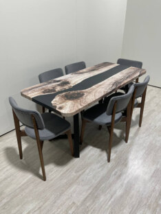 Стол кухонный обеденный прямоугольный дизайнерский лофт THETABLE RU 160х80 3.30/1.1 Стол кухонный обеденный прямоугольный дизайнерский лофт THETABLE RU 160х80 3.30/1.1