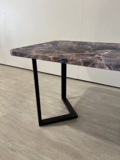 Стол кухонный обеденный прямоугольный дизайнерский лофт THETABLE RU 220х90 2.26/3.1 Стол кухонный обеденный прямоугольный дизайнерский лофт THETABLE RU 220х90 2.26/3.1
