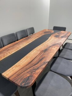 Стол кухонный обеденный прямоугольный дизайнерский лофт THETABLE RU 220х90 3.12/1.1 Стол кухонный обеденный прямоугольный дизайнерский лофт THETABLE RU 220х90 3.12/1.1
