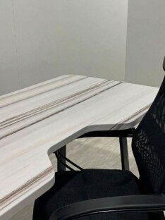 Стол компьютерный с вырезом дизайнерский лофт THETABLE RU 200х90 2.27/1.1 Стол компьютерный с вырезом дизайнерский лофт THETABLE RU 200х90 2.27/1.1
