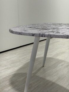 Стол журнальный медиатор дизайнерский лофт THETABLE RU 89х66 2.49/8.2-3