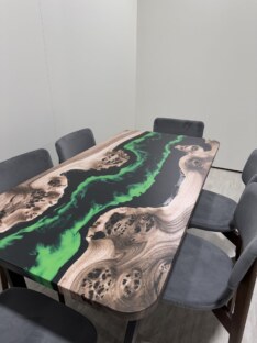 Стол кухонный обеденный прямоугольный дизайнерский лофт THETABLE RU 140х80 4.14/2.1