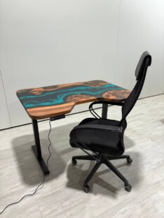 Стол компьютерный дизайнерский лофт THETABLE 120х80 4.5/14.1