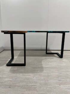 Стол письменный угловой дизайнерский лофт THETABLE RU 160х110 4.5/3.1 Стол письменный угловой дизайнерский лофт THETABLE RU 160х110 4.5/3.1