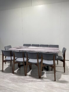 Стол кухонный обеденный прямоугольный дизайнерский лофт THETABLE RU 220х90 3.27/1.1 Стол кухонный обеденный прямоугольный дизайнерский лофт THETABLE RU 220х90 3.27/1.1