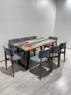 Стол кухонный обеденный прямоугольный дизайнерский лофт THETABLE RU 250х100 3.14/2.1 Стол кухонный обеденный прямоугольный дизайнерский лофт THETABLE RU 250х100 3.14/2.1