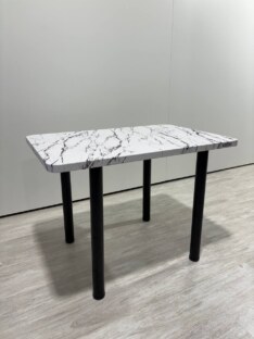 Стол кухонный обеденный прямоугольный дизайнерский лофт THETABLE RU 102х69 2.65/11.1