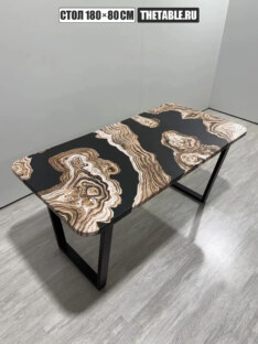 Стол письменный прямоугольный дизайнерский лофт THETABLE RU 180х80 2.71/2.1 Стол письменный прямоугольный дизайнерский лофт THETABLE RU 180х80 2.71/2.1