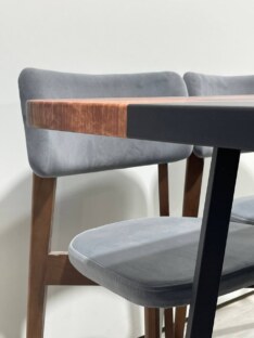 Стол кухонный обеденный дизайнерский лофт THETABLE 140х90 3.8/1.1