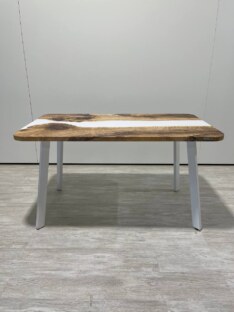 Стол кухонный обеденный прямоугольный дизайнерский лофт THETABLE RU 140х80 3.24/4.2 Стол кухонный обеденный прямоугольный дизайнерский лофт THETABLE RU 140х80 3.24/4.2