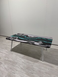 Стол журнальный прямоугольный дизайнерский лофт THETABLE RU 120х80 4.18/7.2