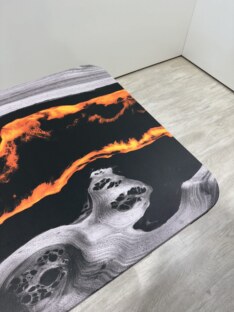 Стол журнальный прямоугольный дизайнерский лофт THETABLE RU 120х80 4.20/5.2