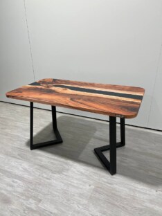 Стол кухонный обеденный прямоугольный дизайнерский лофт THETABLE RU 120х80 5.8/1.1 Стол кухонный обеденный прямоугольный дизайнерский лофт THETABLE RU 120х80 5.8/1.1