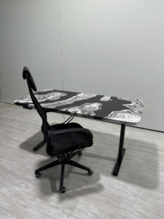 Стол компьютерный с подъемным механизмом дизайнерский лофт THETABLE 180х80 2.72/14.1