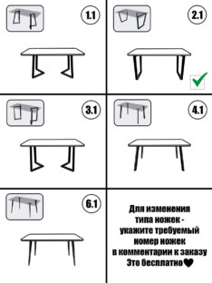 Стол кухонный обеденный прямоугольный дизайнерский лофт THETABLE RU 160х80 3.8/2.1