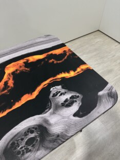 Стол журнальный прямоугольный дизайнерский лофт THETABLE RU 140х80 4.20/7.1