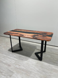 Стол письменный прямоугольный дизайнерский лофт THETABLE RU 120х80 3.8/3.1