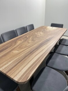 Стол кухонный обеденный прямоугольный дизайнерский лофт THETABLE RU 220х90 9.9/1.1 Стол кухонный обеденный прямоугольный дизайнерский лофт THETABLE RU 220х90 9.9/1.1