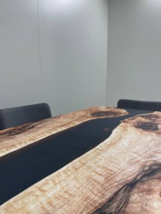 Стол кухонный обеденный прямоугольный дизайнерский лофт THETABLE RU 180х80 3.25/1.1