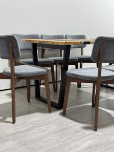 Стол кухонный обеденный прямоугольный дизайнерский лофт THETABLE RU 160х80 2.73/2.1 Стол кухонный обеденный прямоугольный дизайнерский лофт THETABLE RU 160х80 2.73/2.1